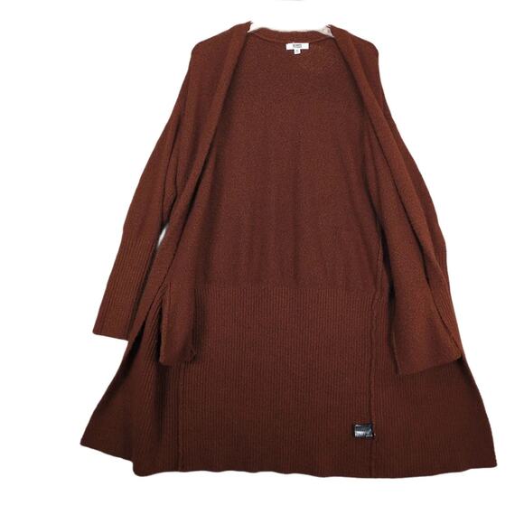 BB Dakota Steve Madden Women's M What's the Stitch Knit Long Cardigan Sweater - Picture 3 of 8